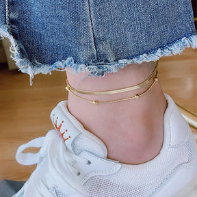 Double Delica Anklet