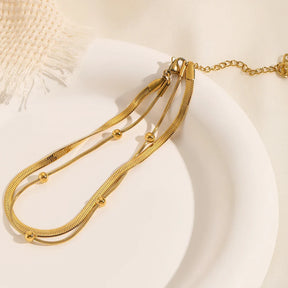 Double Delica Anklet