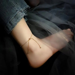 Rome Single Thread Anklet