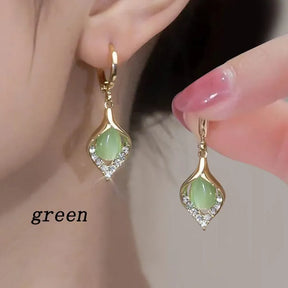 Gold Hoop Earring set with Zirconia