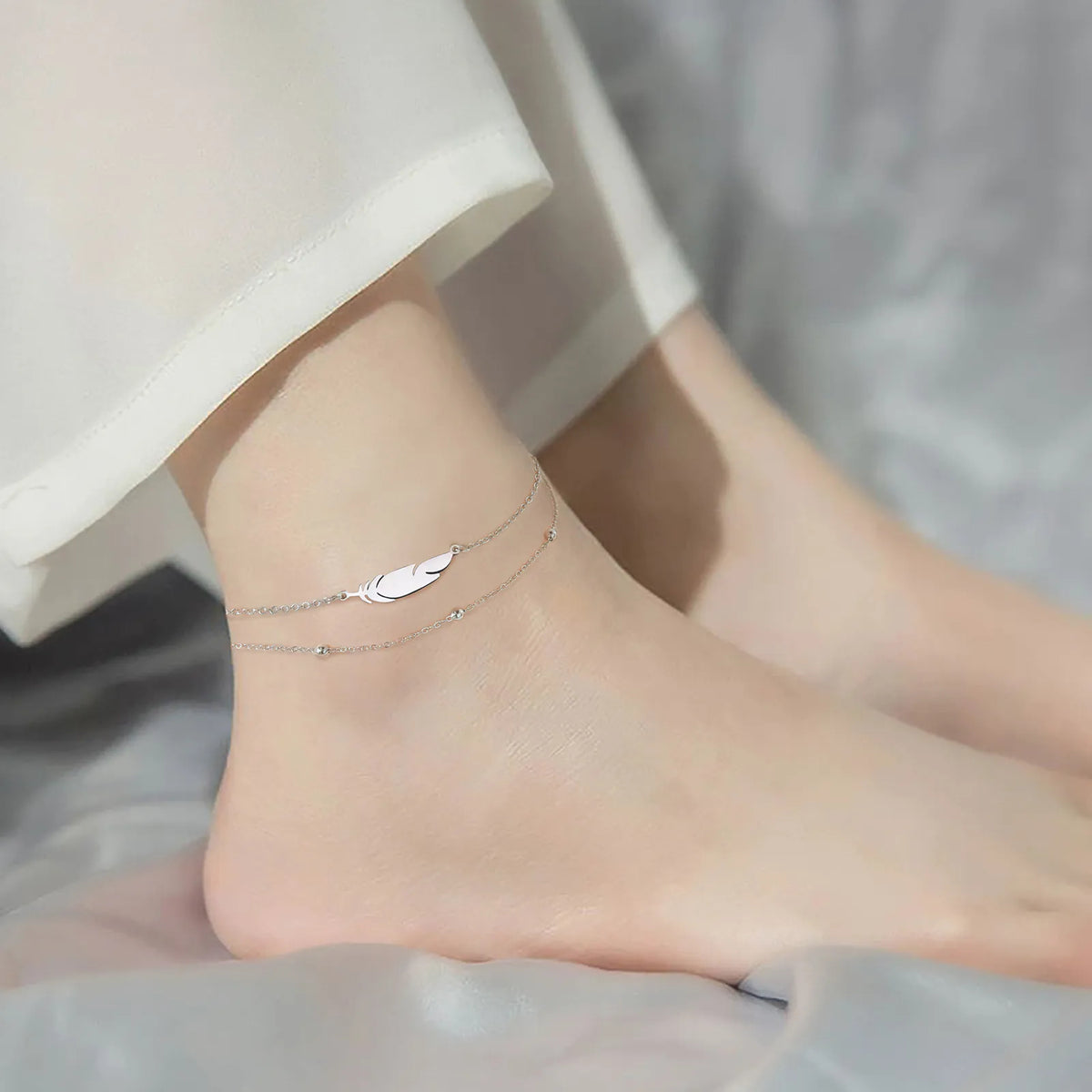 Double Nature Ankle Bracelet